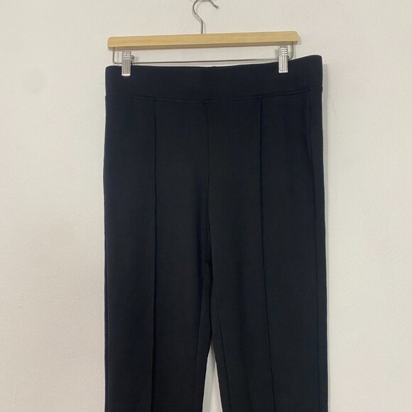 NWOT Lauren Active L-RL Ralph Lauren Women's Leggings Black Ankle Zipper Medium - Picture 3 of 7